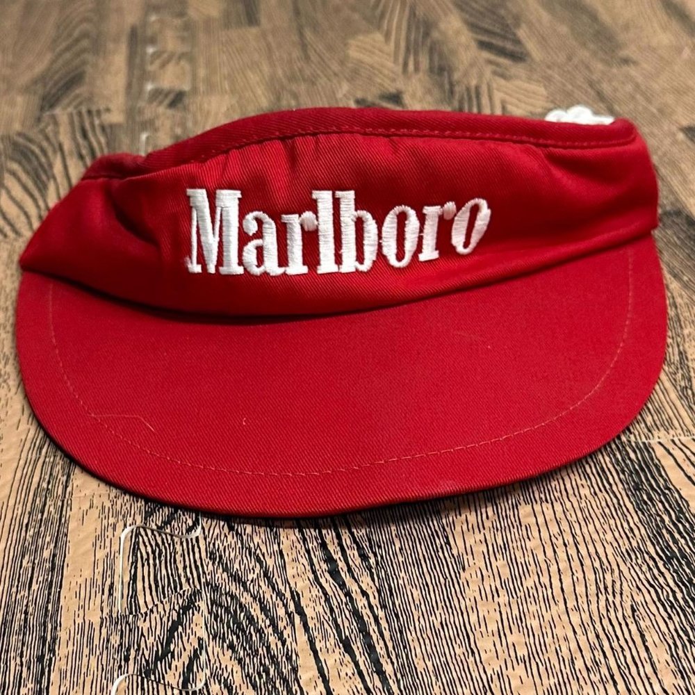 Vintage Marlboro Visor Hat Made in USA